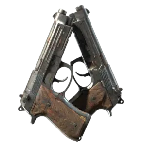 StatTrak™ Dual Berettas | Hideout (Battle-Scarred)