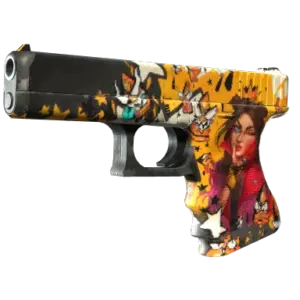StatTrak™ Glock-18 | Bullet Queen (Well-Worn)