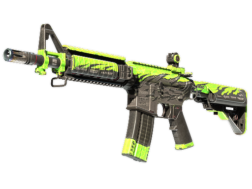 StatTrak™ M4A4 | Full Throttle (Well-Worn)