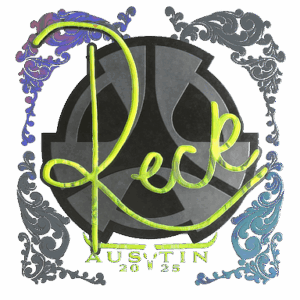 Sticker | reck (Holo) | Austin 2025