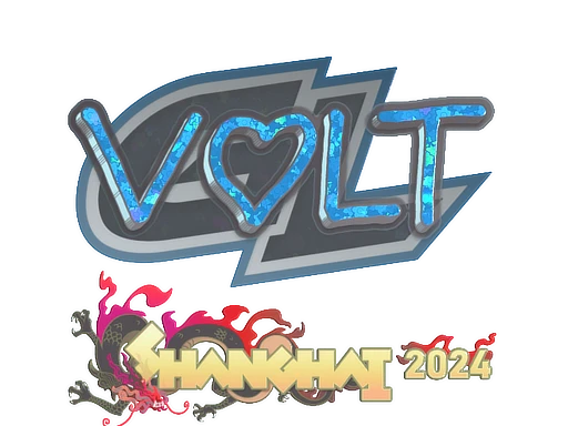 Sticker | volt (Glitter) | Shanghai 2024