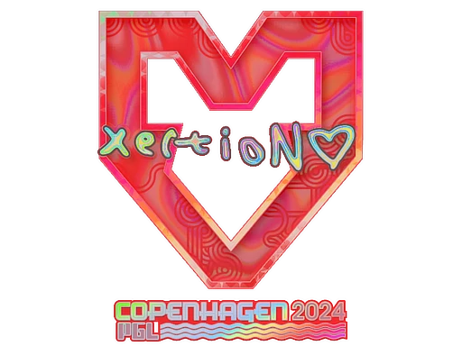 Sticker | xertioN (Holo) | Copenhagen 2024