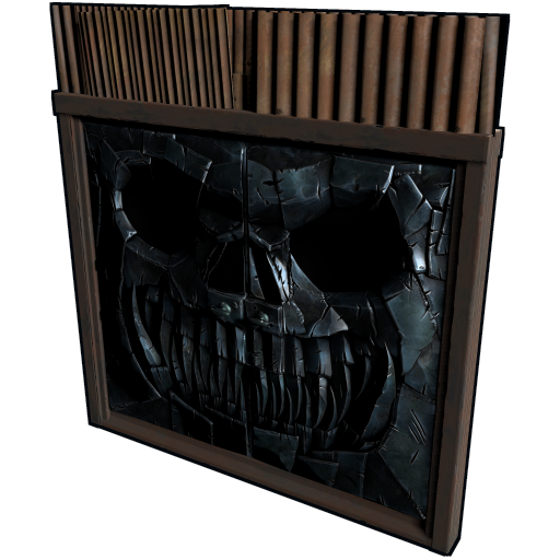 Twisted Metal Double Door