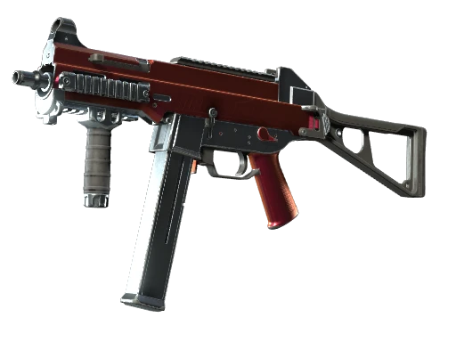 UMP-45 | Crimson Foil (Well-Worn)