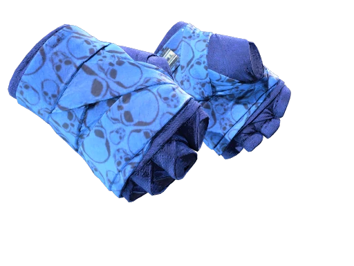 ★ Hand Wraps | Cobalt Skulls (Factory New)