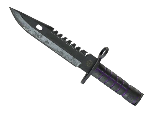 ★ M9 Bayonet | Ultraviolet (Battle-Scarred)