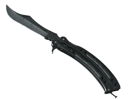 ★ StatTrak™ Butterfly Knife | Damascus Steel (Battle-Scarred)