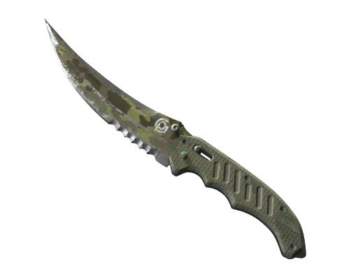 ★ StatTrak™ Flip Knife | Boreal Forest (Battle-Scarred)