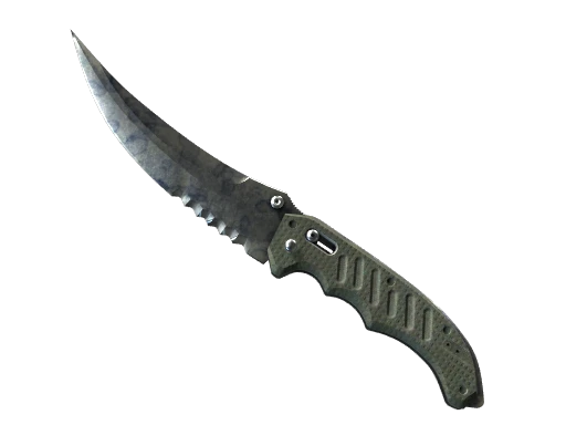 ★ StatTrak™ Flip Knife | Stained (Well-Worn)