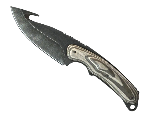 ★ StatTrak™ Gut Knife | Black Laminate (Well-Worn)