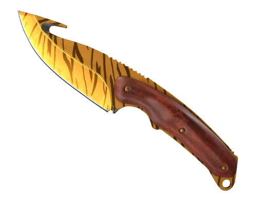 ★ StatTrak™ Gut Knife | Tiger Tooth (Minimal Wear)