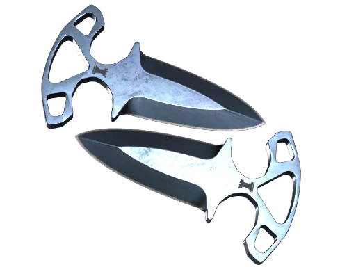 ★ StatTrak™ Shadow Daggers | Blue Steel (Well-Worn)