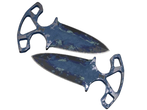 ★ StatTrak™ Shadow Daggers | Bright Water (Battle-Scarred)