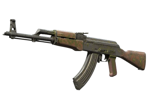 AK-47 | Olive Polycam (Battle-Scarred)