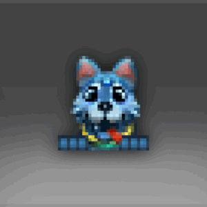 Aurora: Wolf Pup of Icewrack Emoticon