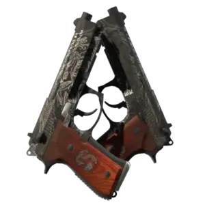Dual Berettas | Dualing Dragons (Battle-Scarred)