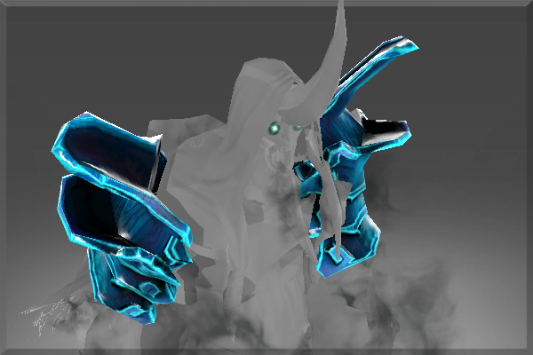 Genuine Pauldrons of the Mistral Fiend