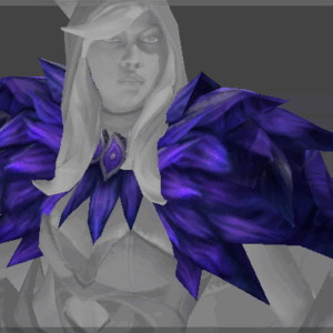 Genuine Shoulders of the Black Wind Raven