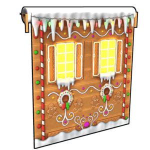Gingerbread Garage Door