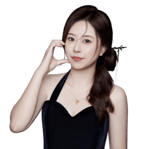 Glitter Luna Talent Sticker - TI 2024