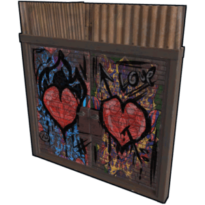 Graffiti Love Double Door