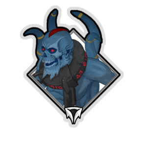 Holo Crownfall Sticker - Lich