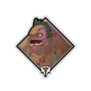 Holo Crownfall Sticker - Pudge