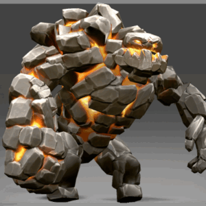 Inscribed Large Igneous Stone