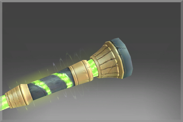 Inscribed Staff of the Demon Stone