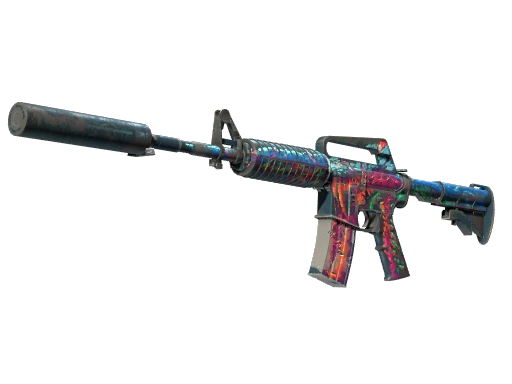 M4A1-S | Hyper Beast (Battle-Scarred)