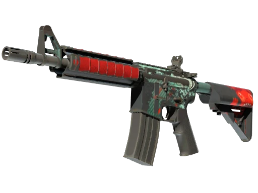 M4A4 | Bullet Rain (Battle-Scarred)