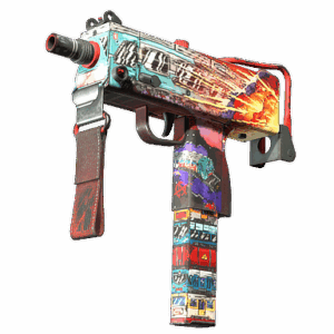MAC-10 | Derailment (Well-Worn)