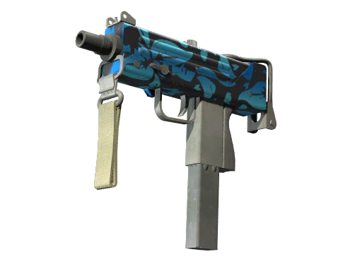 MAC-10 | Oceanic (Well-Worn)