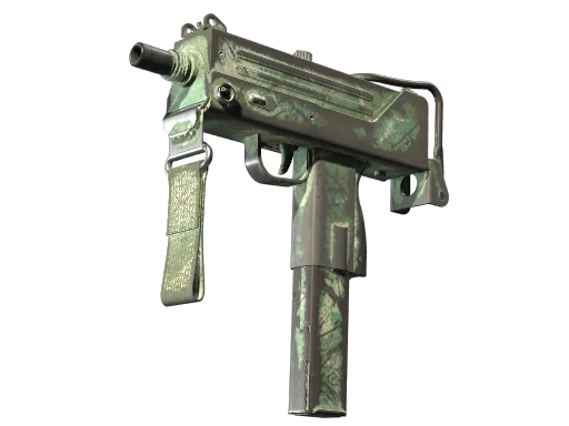 MAC-10 | Surfwood (Battle-Scarred)