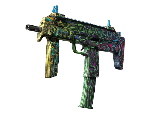 MP7 | Neon Ply (Well-Worn)