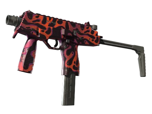 MP9 | Ruby Poison Dart (Minimal Wear)