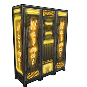 Neon Hazmat Locker
