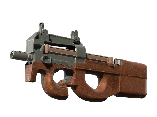 P90 | Leather (Battle-Scarred)