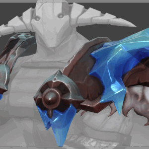 Pauldrons of the Guardian of the Sapphire Flame