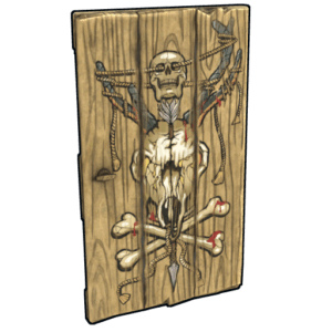 Rampage Wooden Door