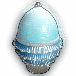 Rustigé Egg - Cerulean