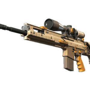SCAR-20 | Short Ochre (Factory New)