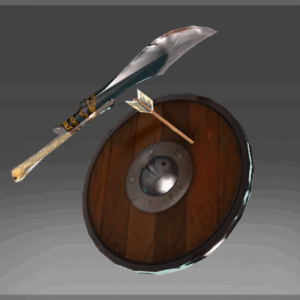 Salvaged Sword and Board