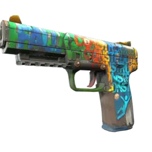 Souvenir Five-SeveN | Fall Hazard (Well-Worn)