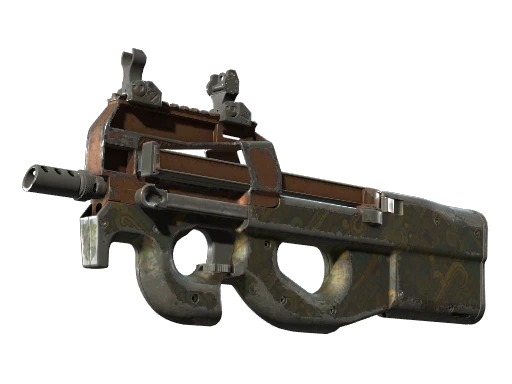 Souvenir P90 | Ancient Earth (Battle-Scarred)