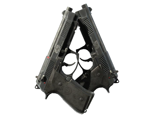 StatTrak™ Dual Berettas | Elite 1.6 (Field-Tested)