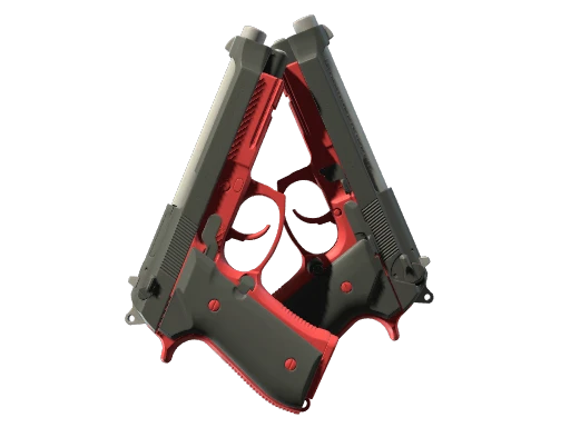 StatTrak™ Dual Berettas | Panther (Minimal Wear)