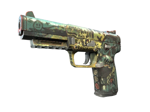 StatTrak™ Five-SeveN | Scrawl (Battle-Scarred)