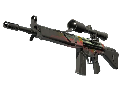 StatTrak™ G3SG1 | Keeping Tabs (Well-Worn)