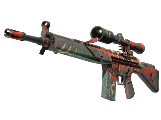 StatTrak™ G3SG1 | The Executioner (Well-Worn)